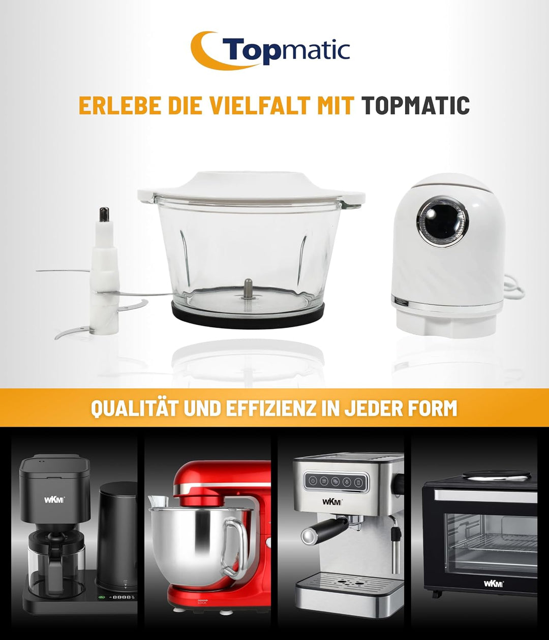 Multizerkleinerer Elektrisch Weiss
