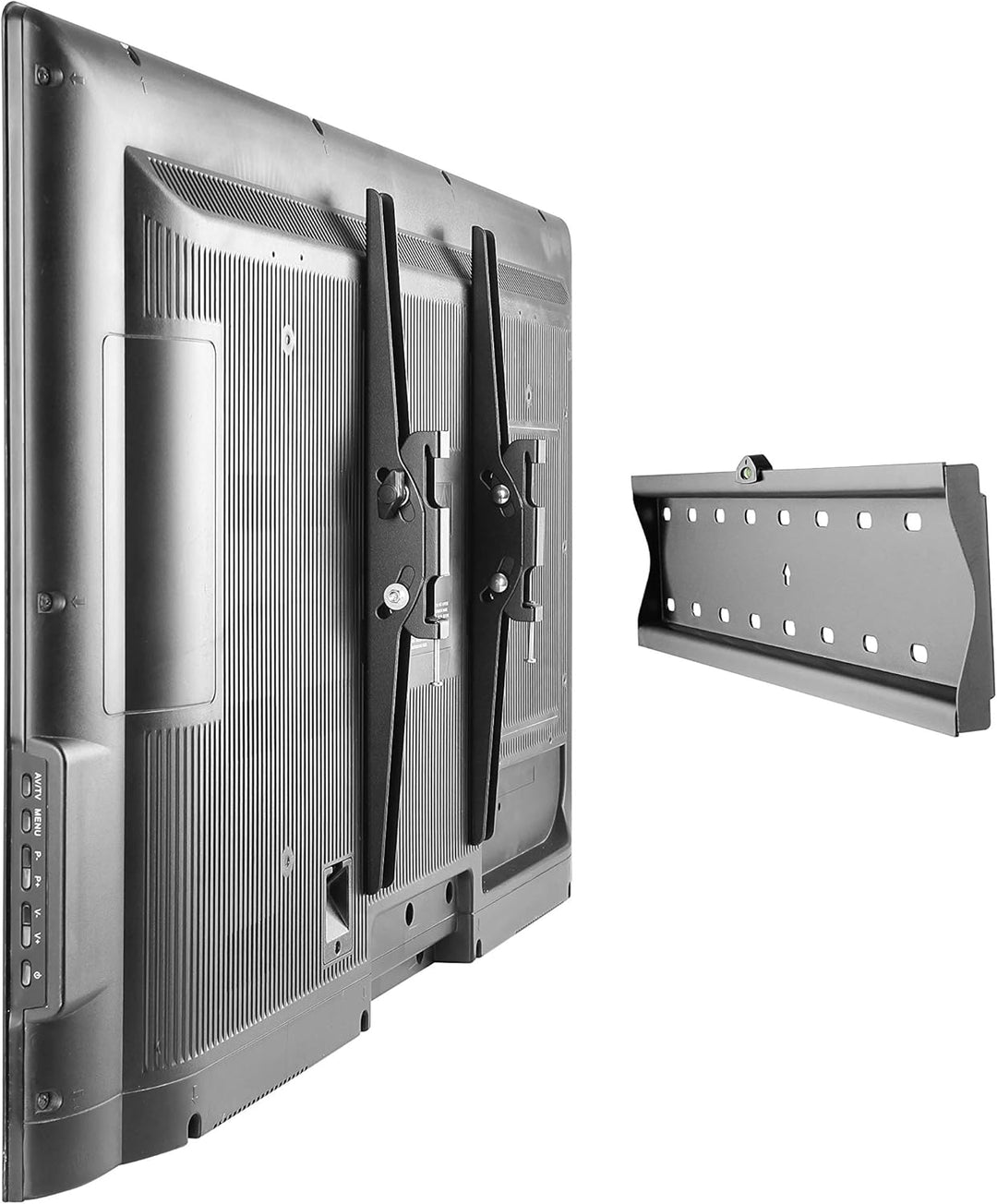 Wandhalterung Superflach Neigbar für 40 42 46 47 50 55 57 60 65 70 Zoll VESA optimal für LCD und LED