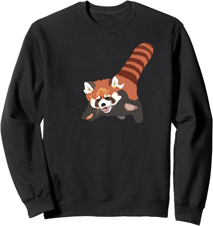 Roter Panda Sweatshirt