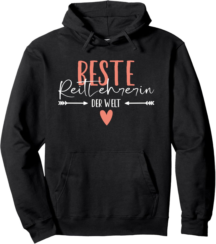 Beste Reitlehrerin Der Welt Reiten Spruch Reitlehrerin Pullover Hoodie