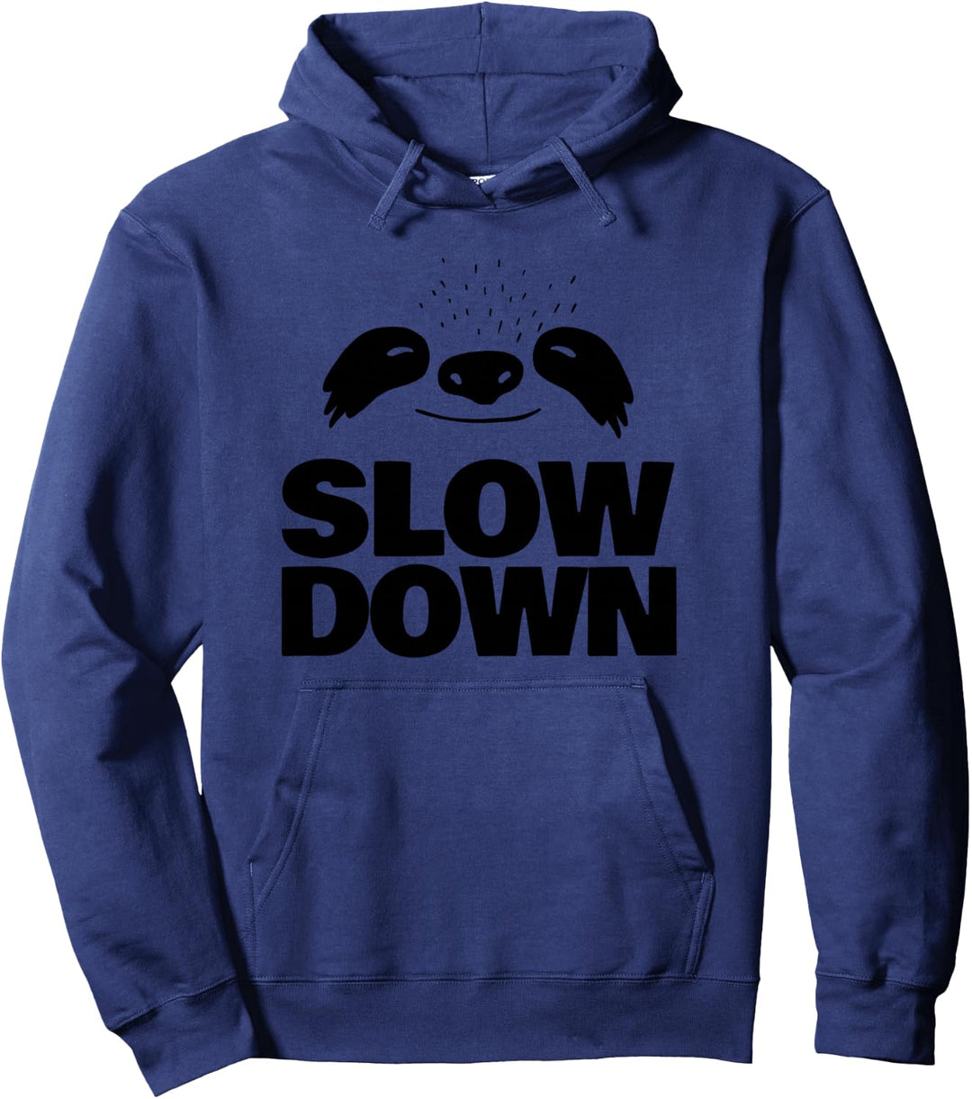 Funny Sloth Face Pullover Hoodie
