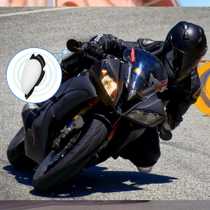 HOTLANTIS Universal Knieschleifer Motorrad Knee Slider für Motorrad Racing