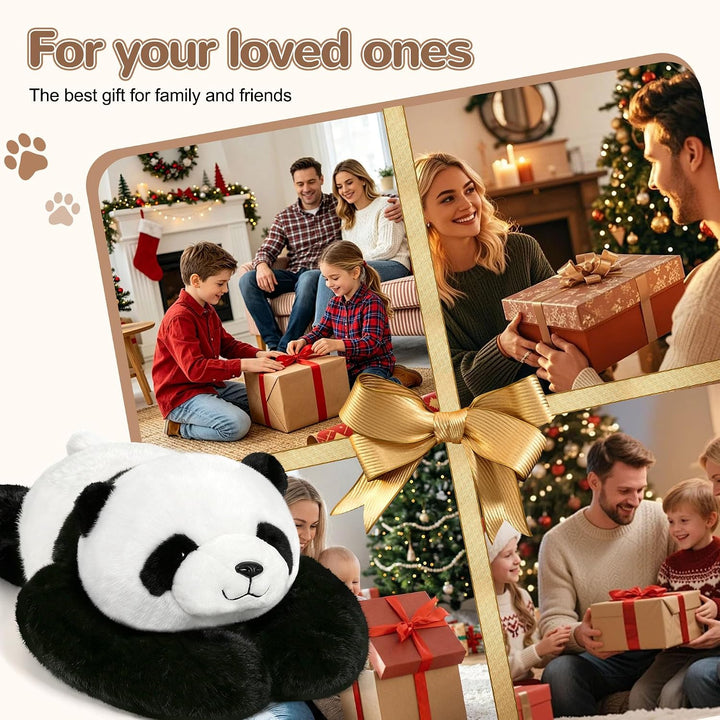 Gewichtstiere Kuscheltier Panda 1.5kg gross Gewichtskuscheltier Erwachsene Kawaii Plüschtiere Weiche
