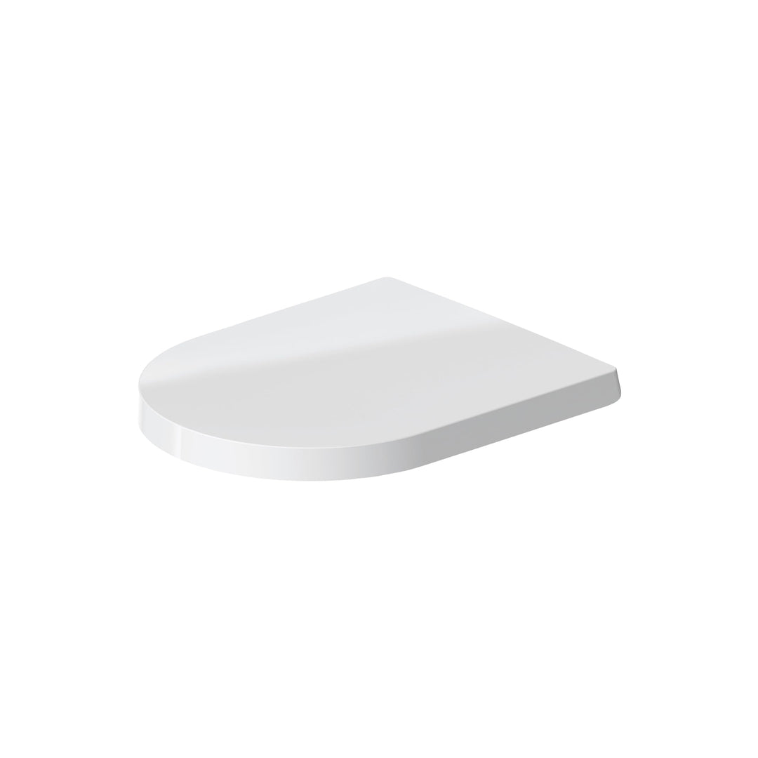 Duravit WC-Sitz ME by Starck, Toilettendeckel aus Urea-Duroplast, Klodeckel mit Edelstahl Scharniere