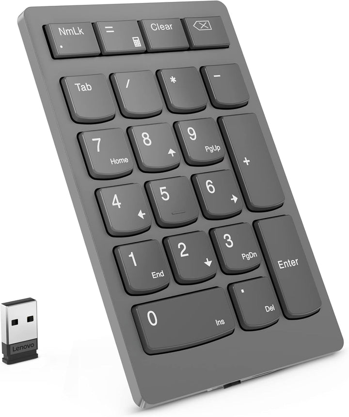 Lenovo Go Wireless Numeric Keypad, grau