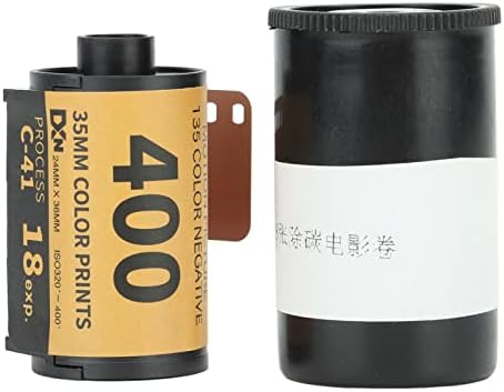 Farbnegativfilm, Kamera Farbfilm ISO 320-400 HD High Resolution 35mm für 135 Kameras (18 Blatt), 18