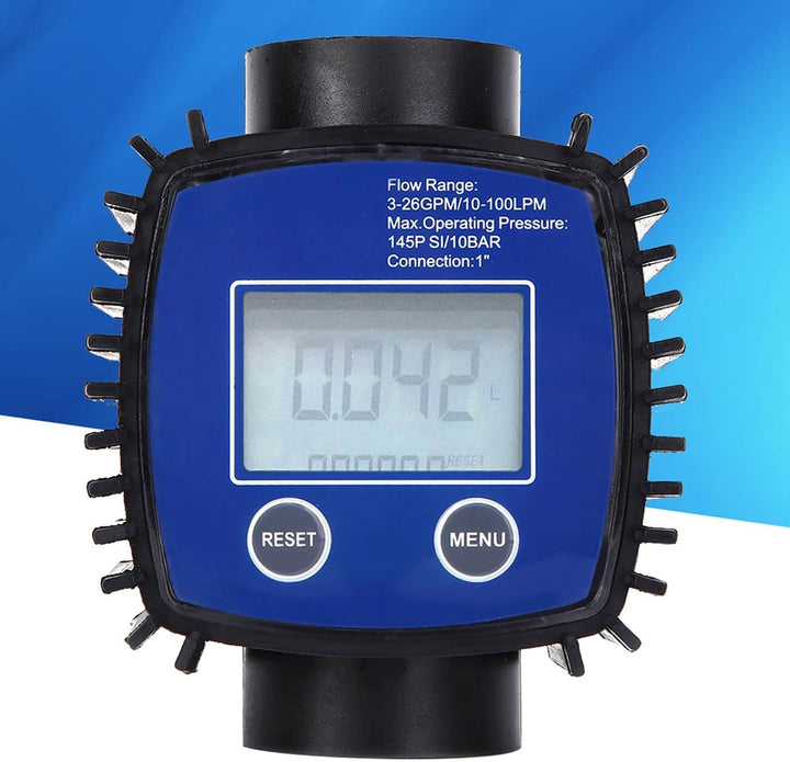 1-Zoll-Innengewinde-Digital-Turbinen-Durchflussmesser Durchflussmesser für Wasser-Öl