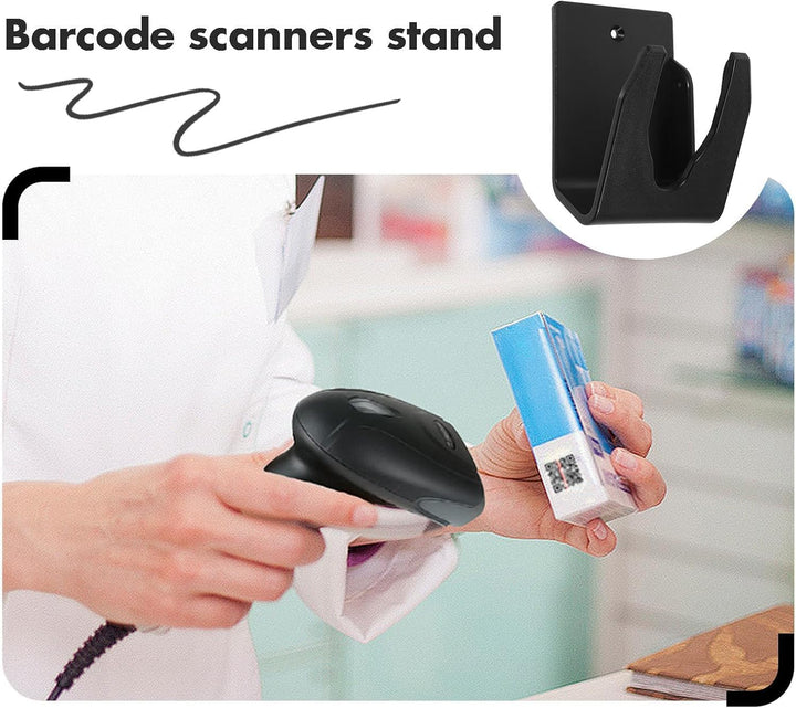 5 Sets Barcode Scanner Halterung Für Schreibtisch Halter für Handscanner, 5 Sets