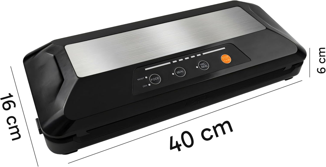 Retoo Vakuumierer, 60 kPa, Maximale Breite 30 cm, 110W, 5 Staubsaugerbeutel
