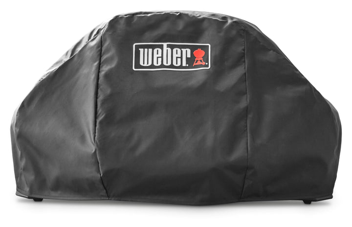 Weber Premium Grill Abdeckhaube für Pulse 2000, atmungsaktiv UV- &amp; wasserbeständig, Schutz for Wind