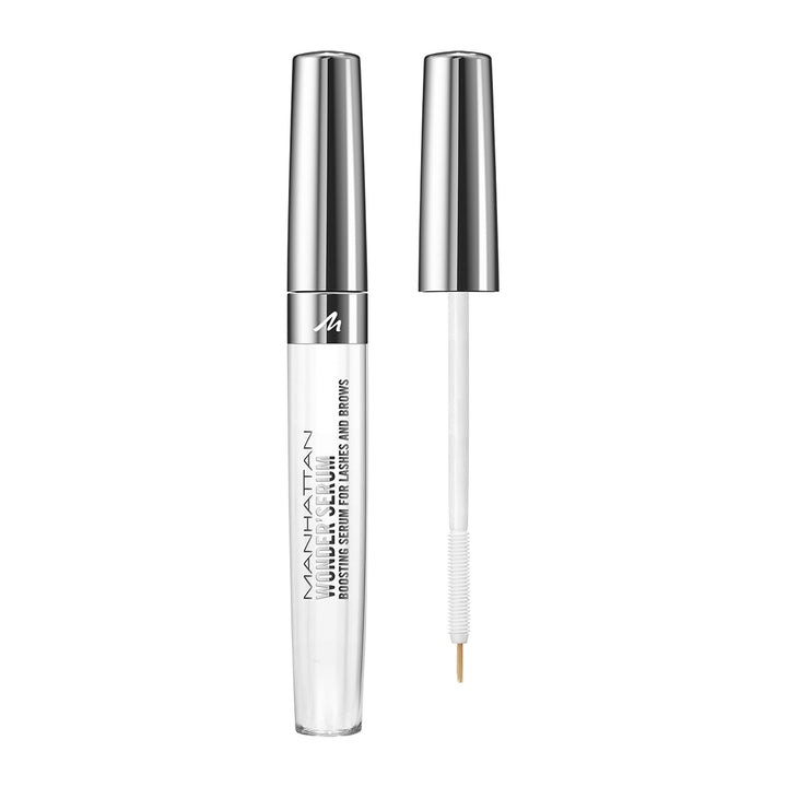 Manhattan Wonder Lash &amp; Brow Serum, pflegendes, wachstumsförderndes Serum für Wimpern und Augenbraue