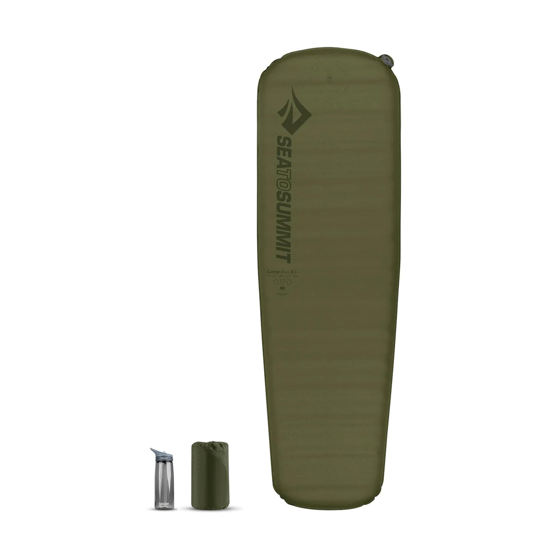 SEA TO SUMMIT - Camp Plus Self Inflating Isomatte Regular - Dicke &amp; warme Schlafmatte - Reparatur-Ki