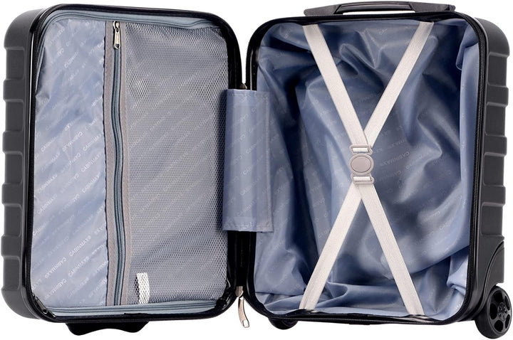 Cabin Max Handgepäck Koffer 45x36x20 Suitcase Luggage EasyJet Untersitz 30L 45 x 36 x 20cm, 2 Räder