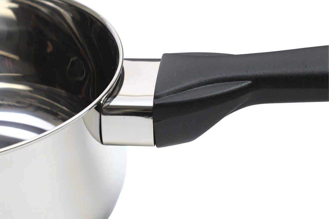 KitchenCraft Jury Induktionssichere Töpfe aus Edelstahl, 3er-Set