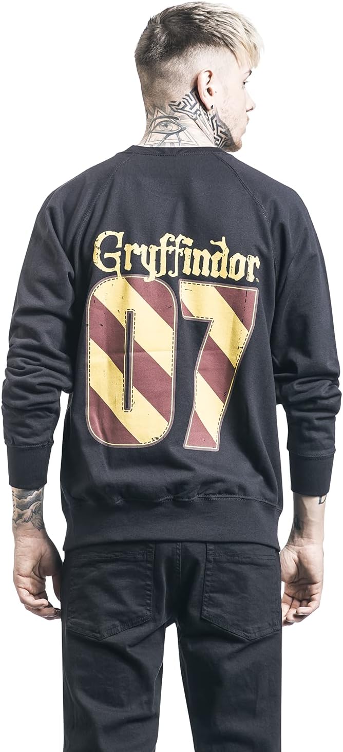 Harry Potter Gryffindor Männer Sweatshirt schwarz XXL