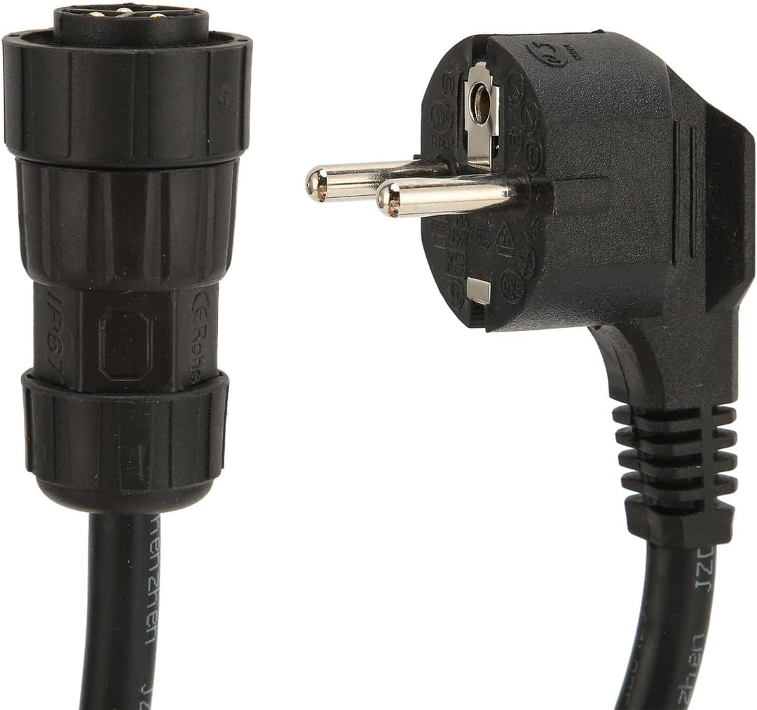 EU 220 V AC Kabel Solar Wechselrichter, 3 x 1,5 mm² Solarkabel, 3 m/10 ft AC Netzkabel, Solar Photov