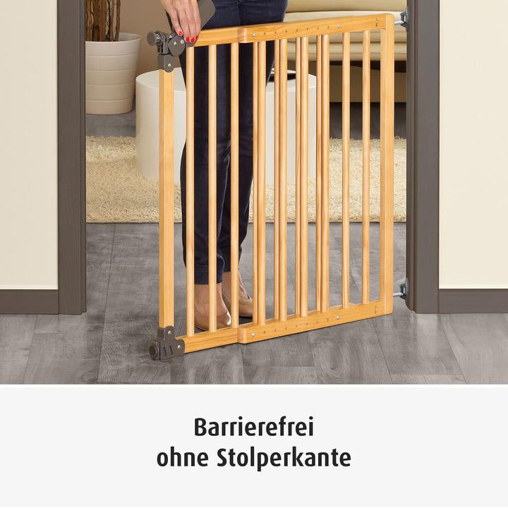 Reer 46221 Klemm- und Schraubgitter Basic, Holz, holzfarben Zum Klemmen und