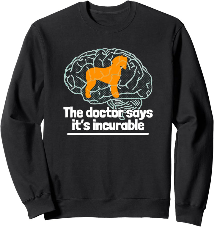 Schwarzer Terrier Sweatshirt