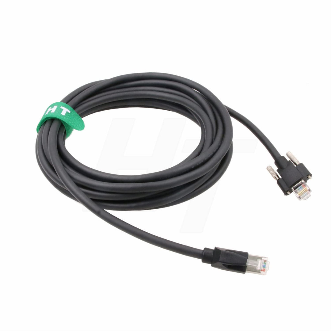 HTcable RJ45 Cat5e Ethernet Kabel für Industriekamera Automatisierungsgerät Netzwerk Internet-Anwend