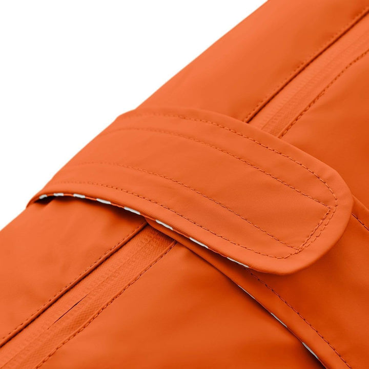 Hunter Hunde-Regenmantel Milford, Farbe: orange, ergonomische Passform für optimalen Schutz, individ