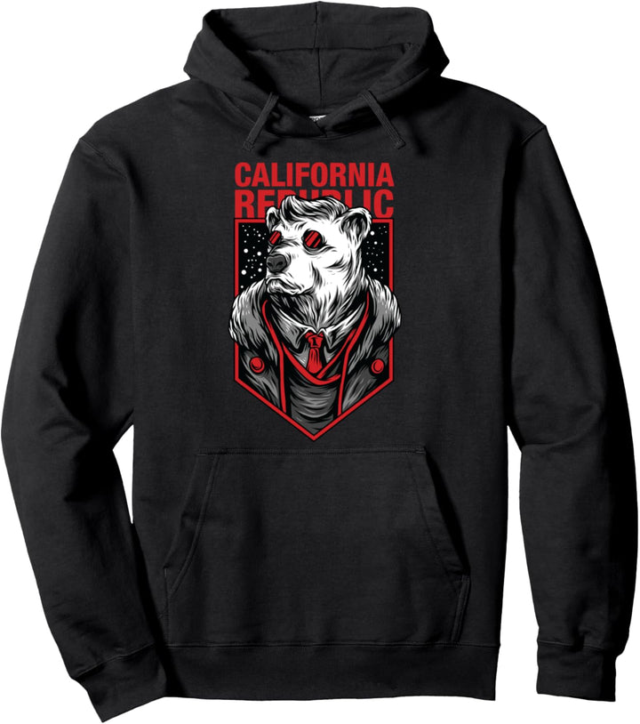 California Republic Bear Tee Shirt, California Golden state Pullover Hoodie