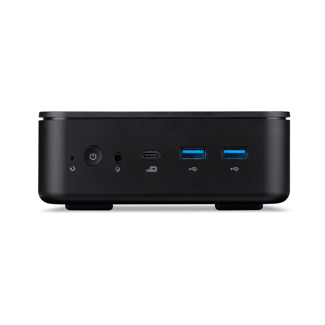Acer Mini PC | Veriton NUC | Schwarz | Core i7 1355U | RAM: 32GB | SSD: 1TB | Windows 11 Pro | Siche