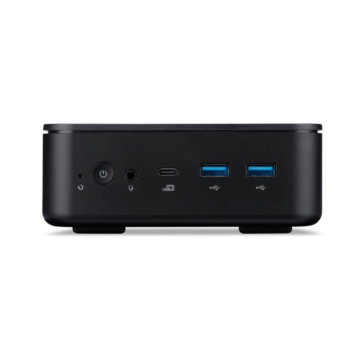 Acer Mini PC | Veriton NUC | Schwarz | Core i7 1355U | RAM: 32GB | SSD: 1TB | Windows 11 Pro | Siche