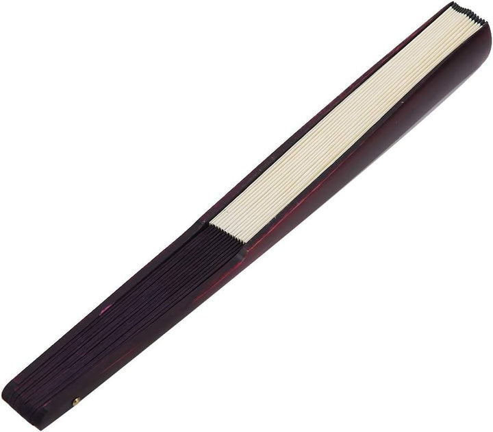 Omabeta Faltfächer Massivholz Craft Fan 10 Inc Dekorativer Tanzfächer für Hochzeitsdekoration Tanz W