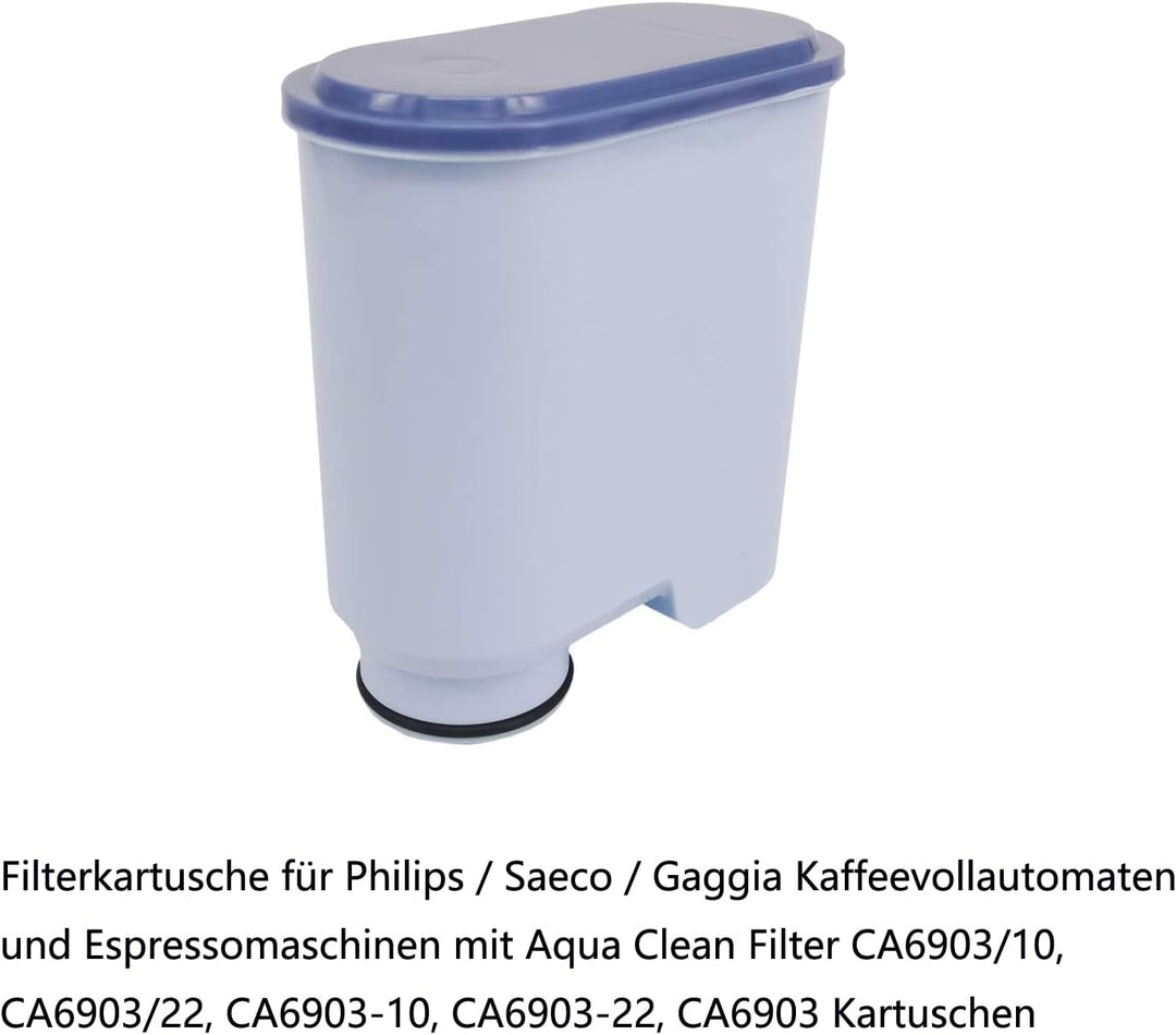 2X Wasserfilter Filter für Philips Series 2200 EP2224 EP2220 EP2221 EP2223 EP2230, Series 3100 EP351