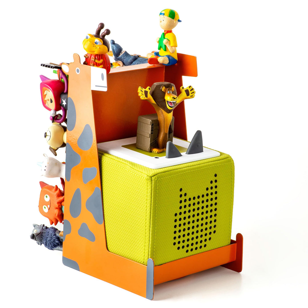 Giraffenform Tonie Regal vollständig magnetisches Toniebox Regal für mehr als 25-35 Figuren + Box To