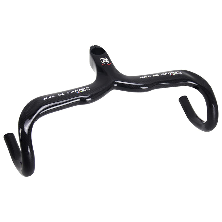 RXL SL 1-1/8" Carbon Lenker rennrad integriert fahrradlenker carbon rennrad schwarz 3K glänzend 420