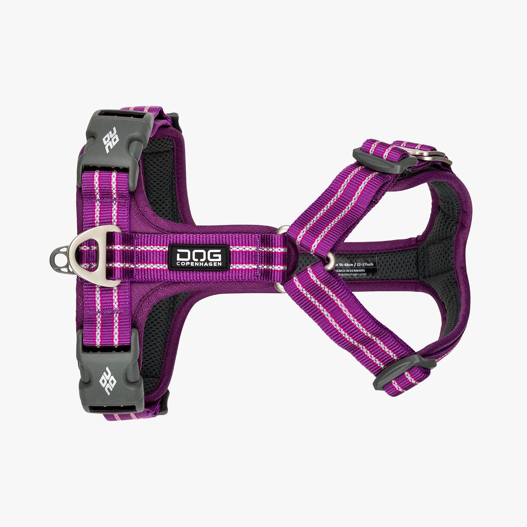 DOG Copenhagen Hundegeschirr - Comfort Walk Air Version 2 - Brustgeschirre für Hunde, Purple Passion
