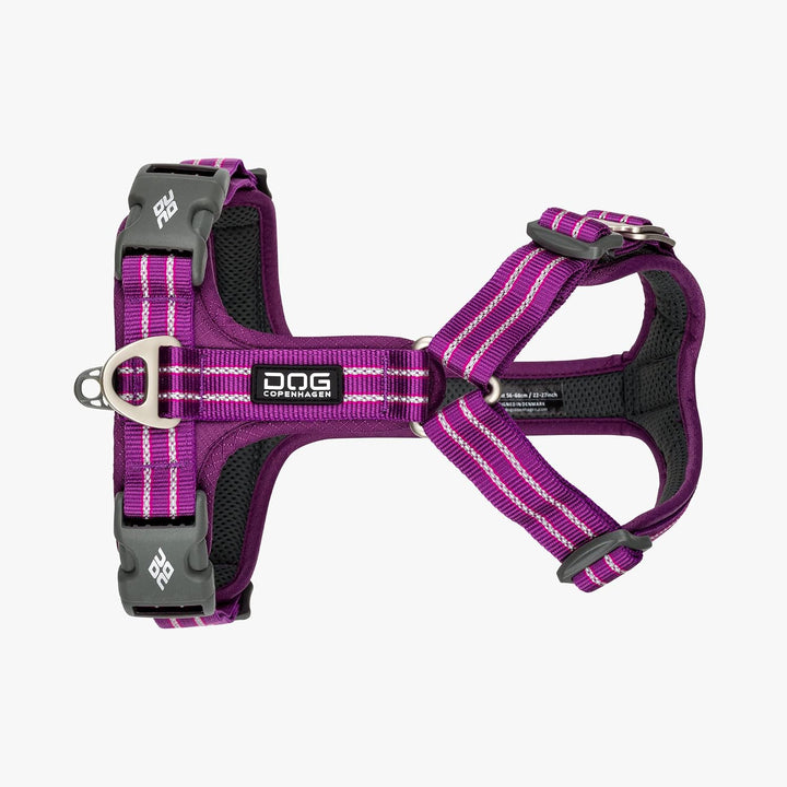 DOG Copenhagen Hundegeschirr - Comfort Walk Air Version 2 - Brustgeschirre für Hunde, Purple Passion