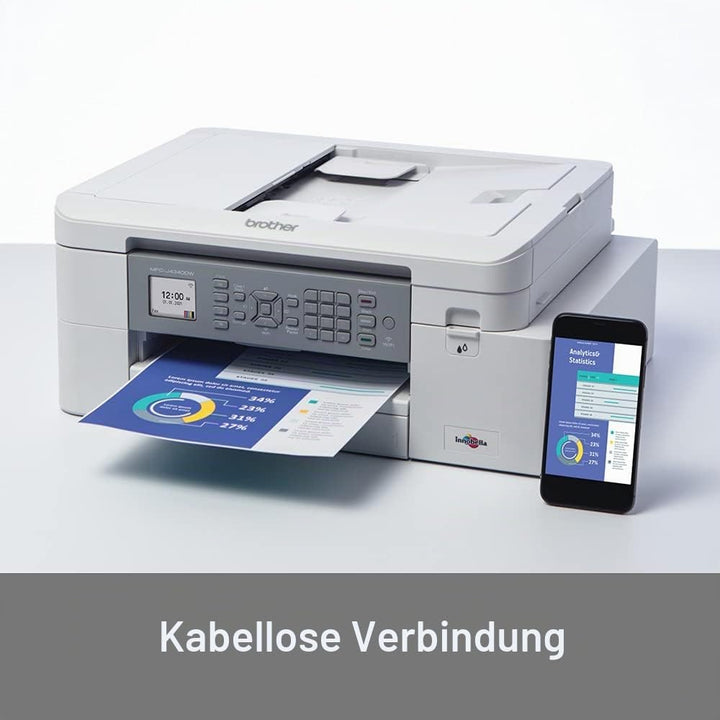Brother Inkjet A4 4800 X 1200 DPI Wi-Fi, MFC-J4340DW
