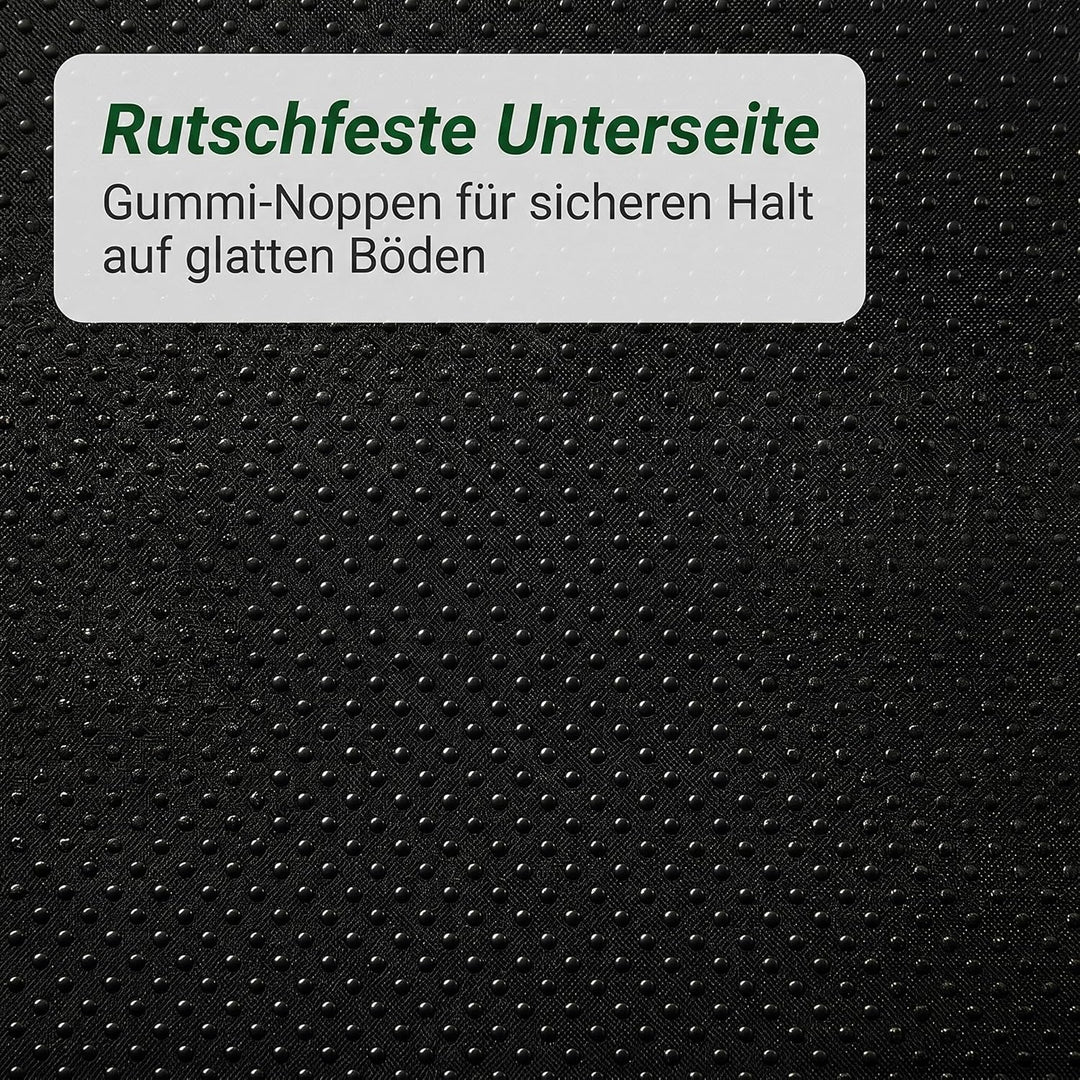 Relaxdays Hundetreppe, 2 Stufen, Stauraum, HxBxT: 32 x 40 x 35 cm, beige | faltbar, Stoffbezug, Hund