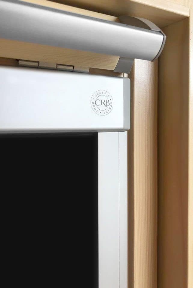 Classic Roof Blinds für VELUX Dachfenster Verdunkelungsrollo Fenstercode FK06 Schwarz