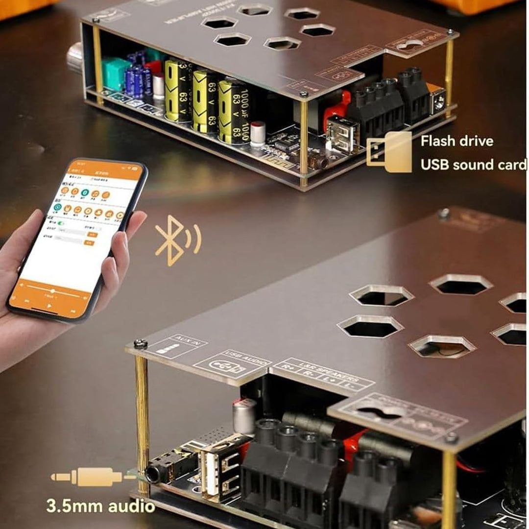 T3002P Verstärkerplatine TPA3255 Chip 300W × 2 Stereo DC19-51V Bluetooth-Lautsprecher Audio-Verstärk