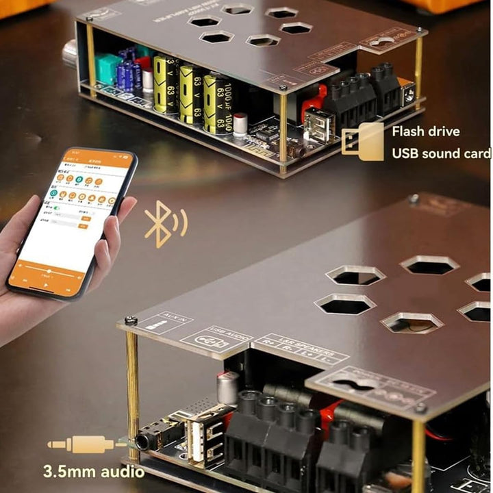 T3002P Verstärkerplatine TPA3255 Chip 300W × 2 Stereo DC19-51V Bluetooth-Lautsprecher Audio-Verstärk