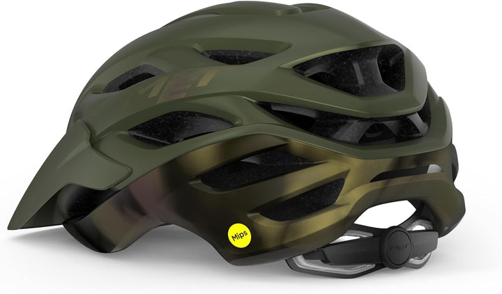 MET Veleno MIPS Helm Oliv, L