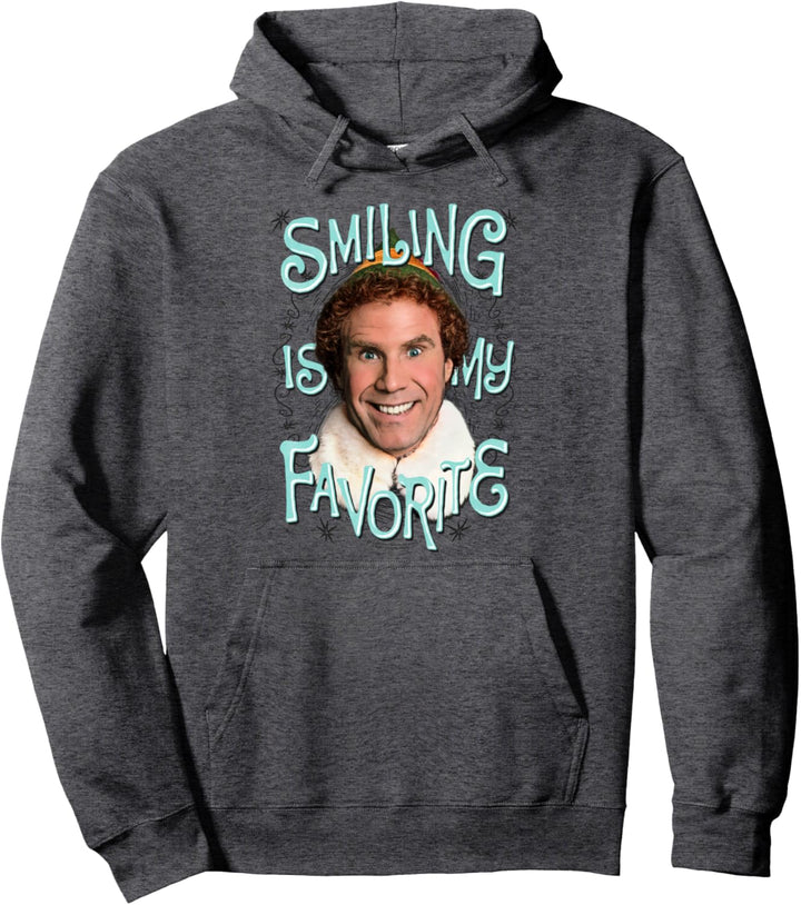 Elf Smiling Weihnachten Pullover Hoodie