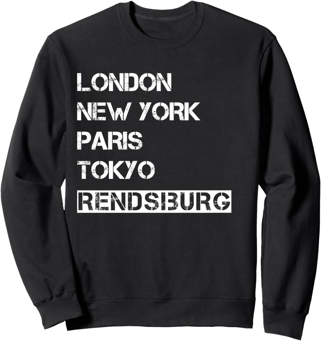 Meine Stadt! Geburtsort &amp; Heimatliebe Rendsburg Sweatshirt
