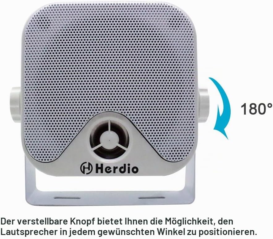 100 W 10,2 cm Mini Marine Lautsprecher Wasserdicht Stereo Audio Lautsprecher System Für ATV UTV Moto
