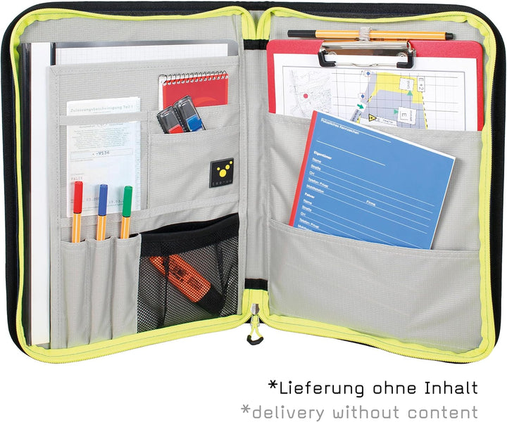 tee-uu TEAM Organizer DIN A4 (schwarz), Schwarz