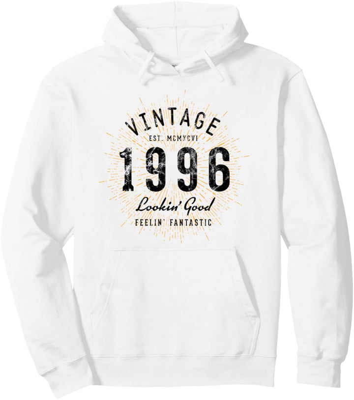 Vintage Geburtstag geboren 1996 Pullover Hoodie