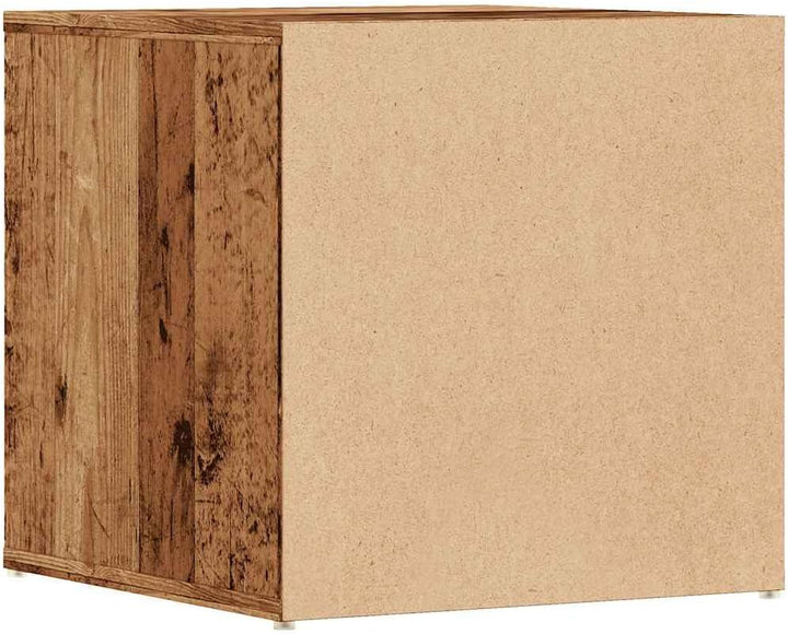 vidaXL Schubladenbox Altholz 40,5x40x40 cm Holzwerkstoff, Altholz