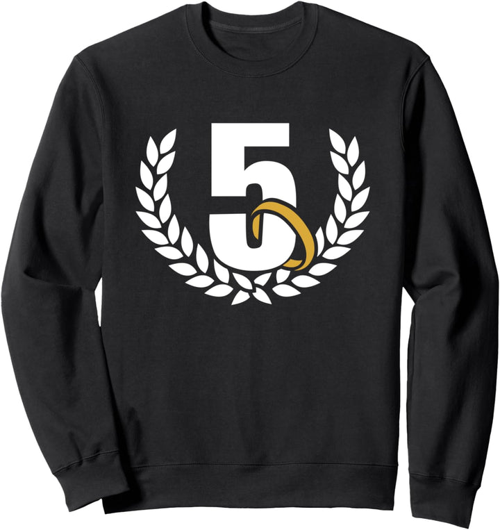 5. Hochzeitstag Sweatshirt