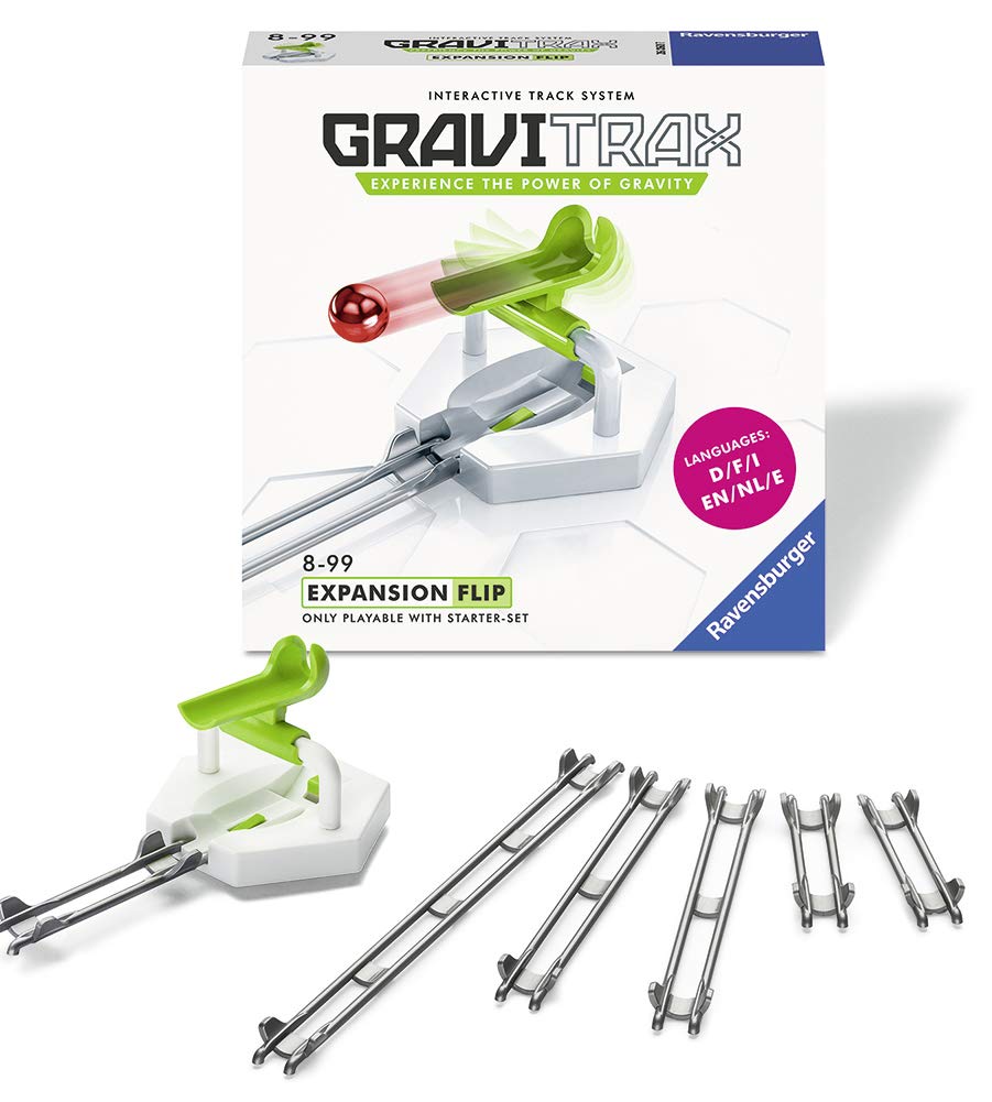 Ravensburger GraviTrax Flipper Add On Extension Accessory - Marble Run and Construction Toy for Kids