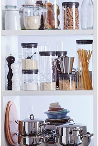 Kitchen Jars Borosilikatglas Glas/Messlöffel 1,5