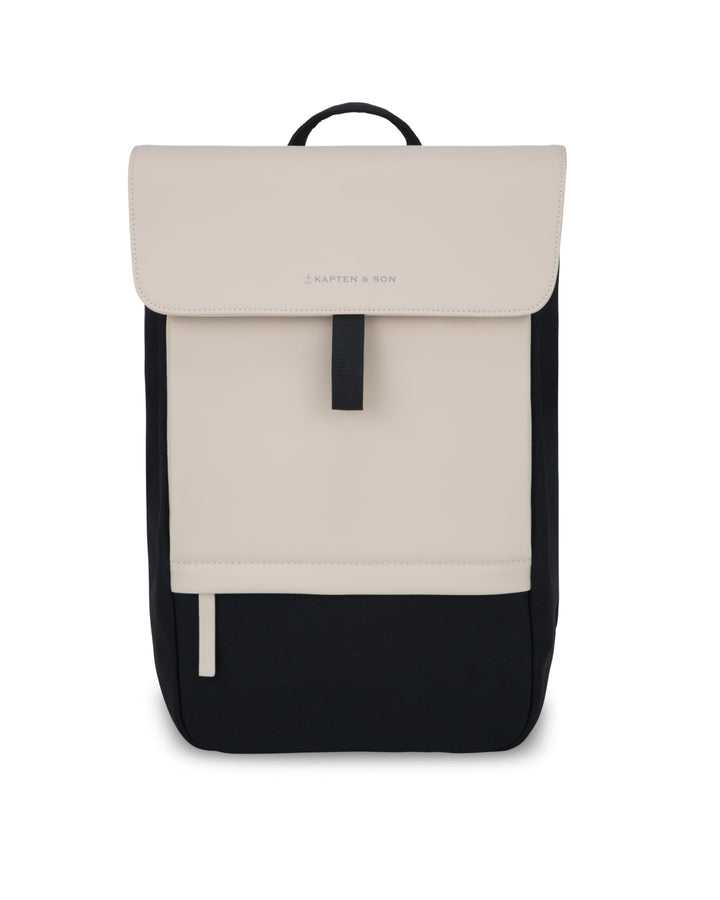 Kapten &amp; Son Rucksack Fyn Classic Cream Black 11 L Cremefarben, Cremefarben