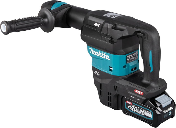 Makita HM001GM201 Akku-Stemmhammer 40V max. / 4,0 Ah, 2 Akkus + Ladegerät im Transportkoffer inkl. A